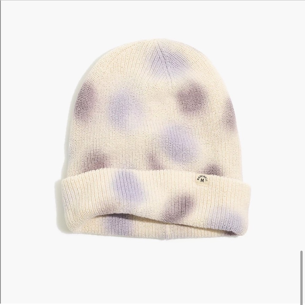 Madewell Re(sourced) Cotton Tie-Dye Cuffed Beanie